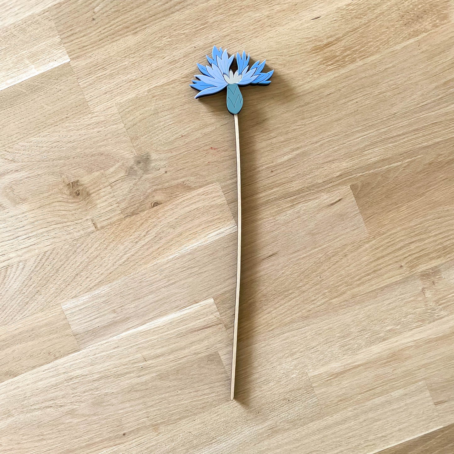 Large Individual Acrylic Cornflower Stems - END OF LINE