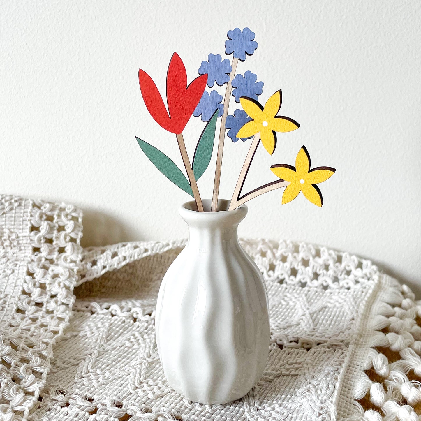 Paint Your Own Mini Flowers - Craft Kit