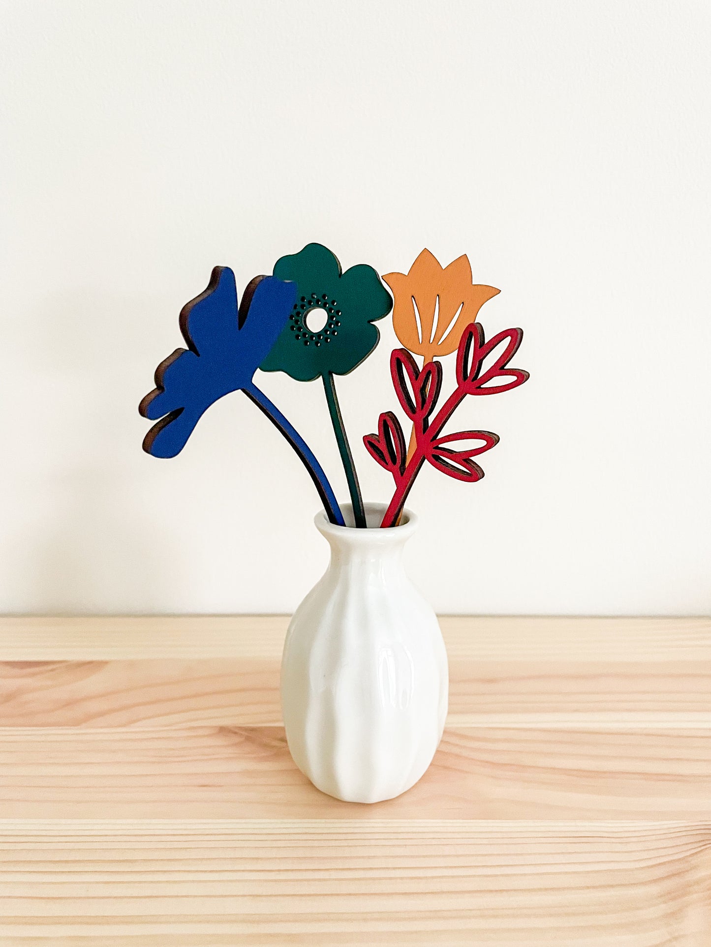 Mini Wooden Wildflowers Set - Multi