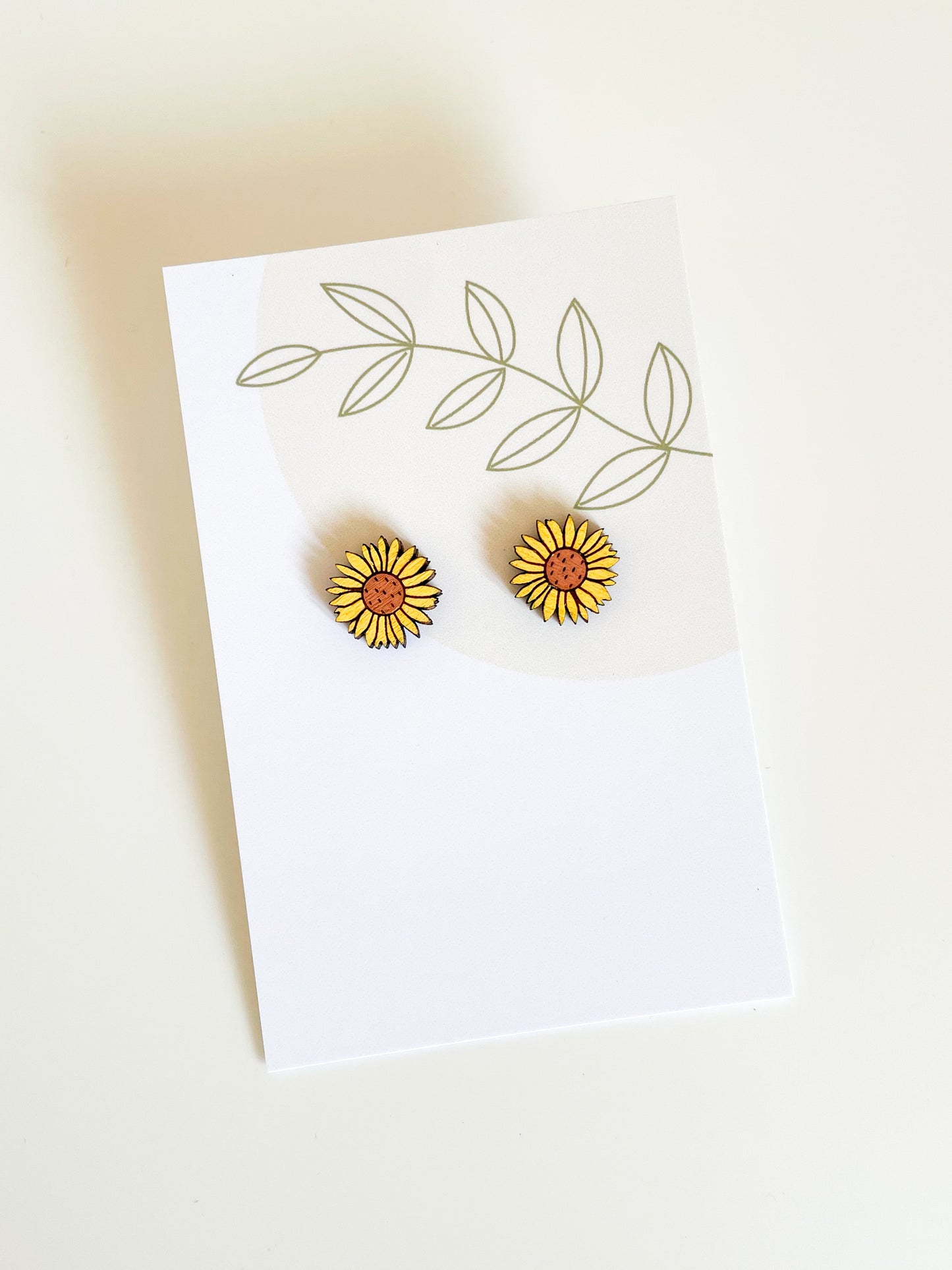 Sunflower Stud Earrings