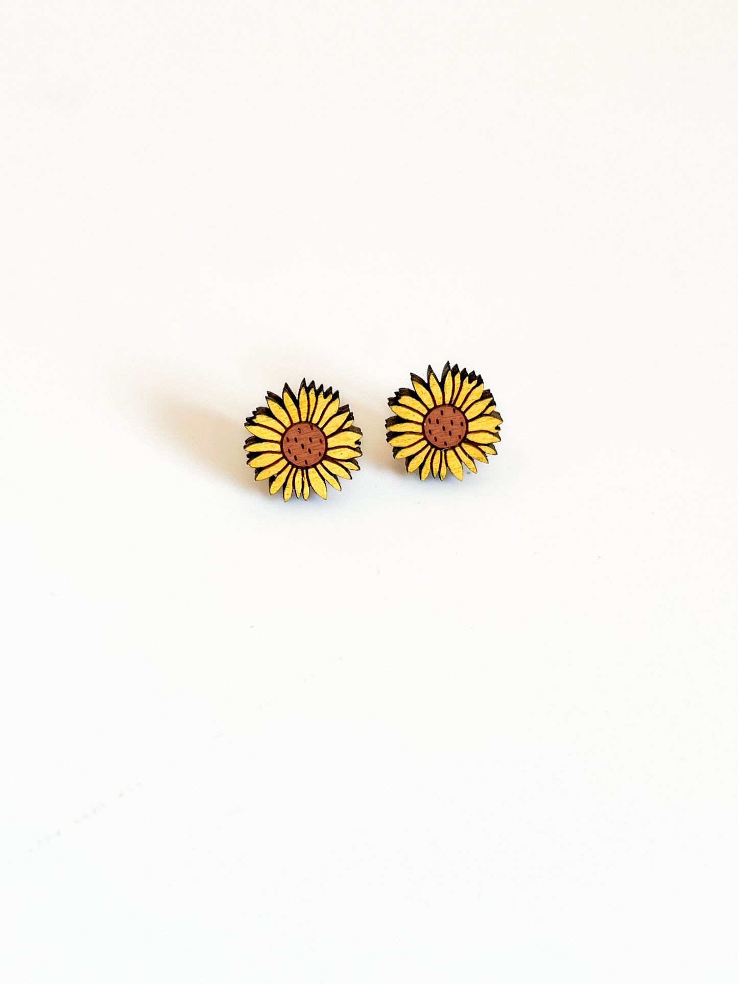 Sunflower Stud Earrings