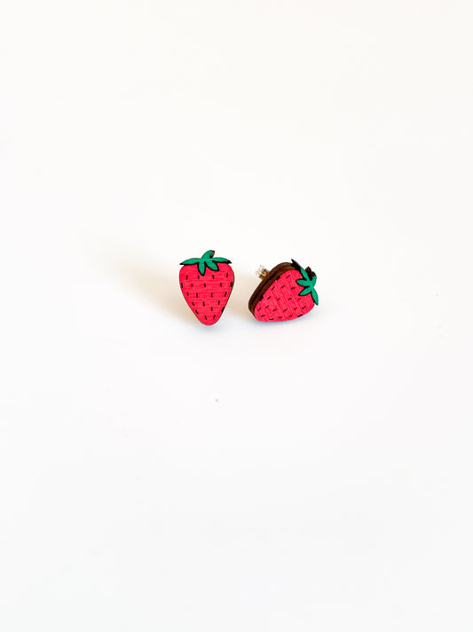 Strawberry Stud Earrings