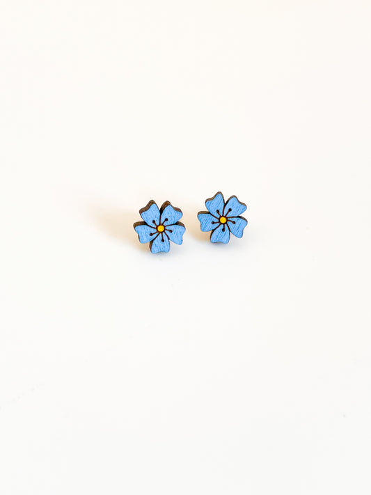 Forget Me Not Stud Earrings