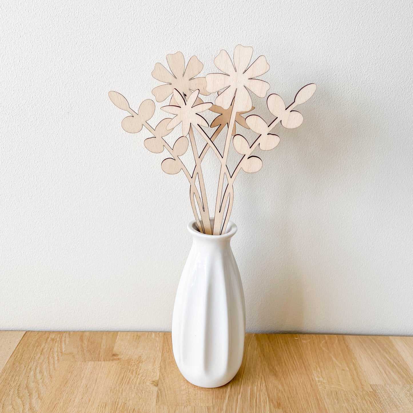 Multi Flower Stem - Painted/Unpainted - END OF LINE