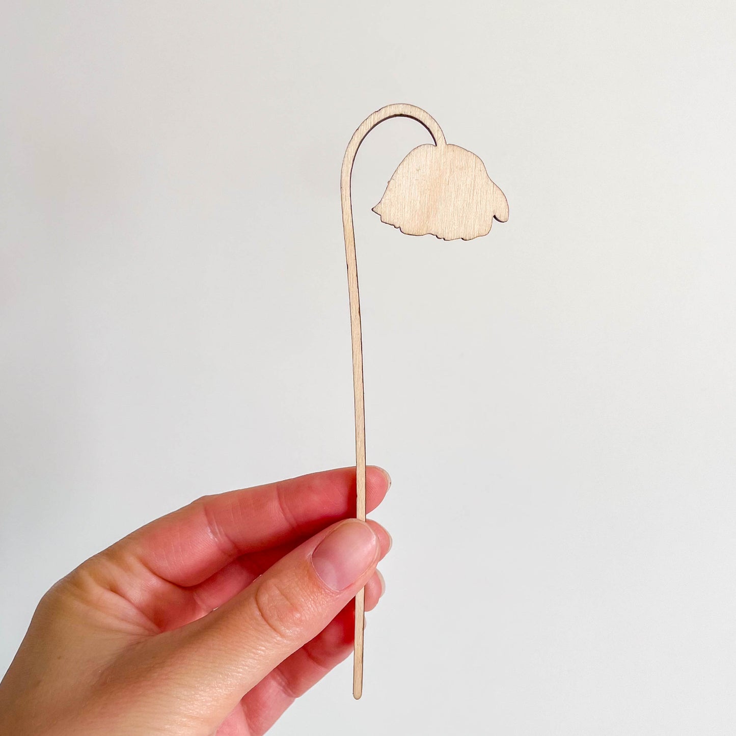 Mini Individual Wooden Flower Stems - Unfinished - Paint Your Own - END OF LINE