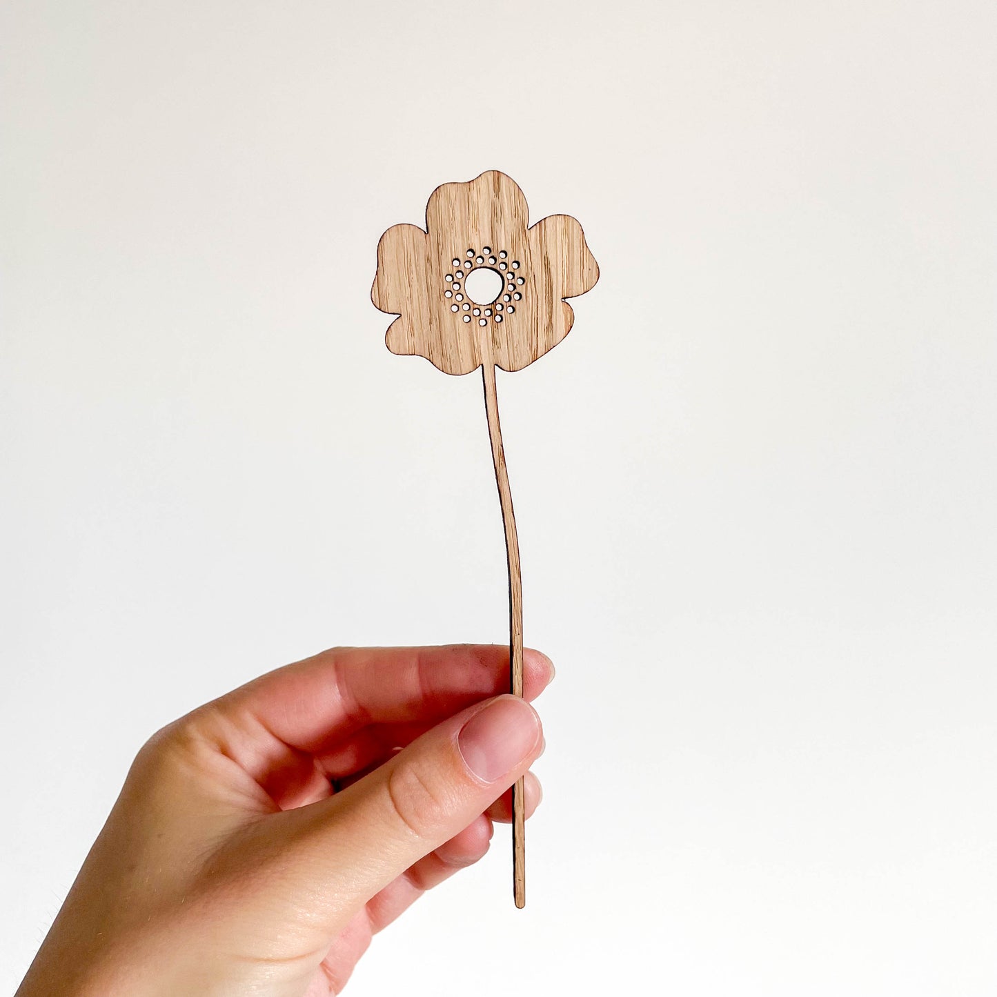Mini Wooden Wildflower Stems - Oak - SECONDS