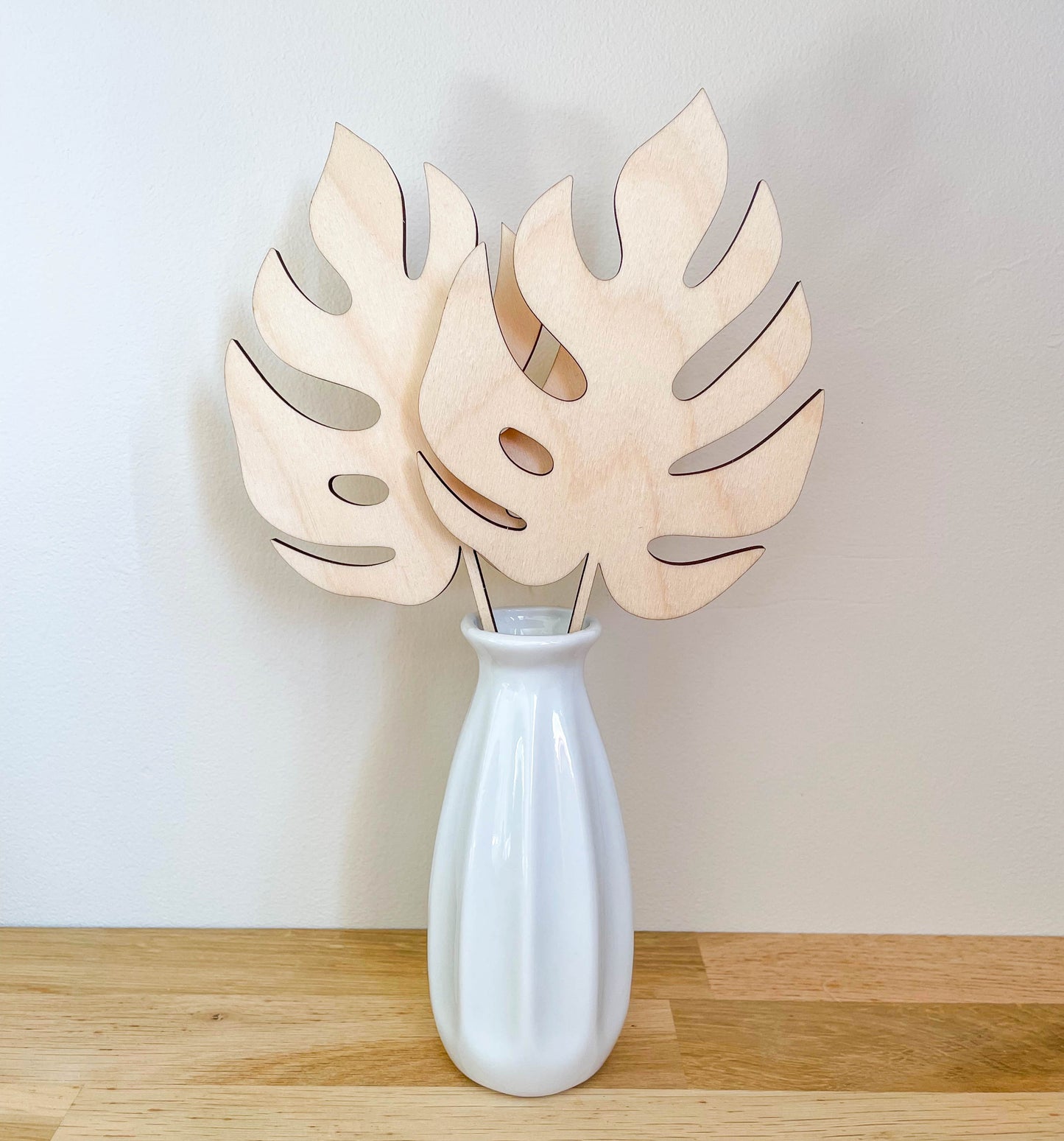 Large Individual Wooden Flower Stems - Unfinished - Paint Your Own - END OF LINE