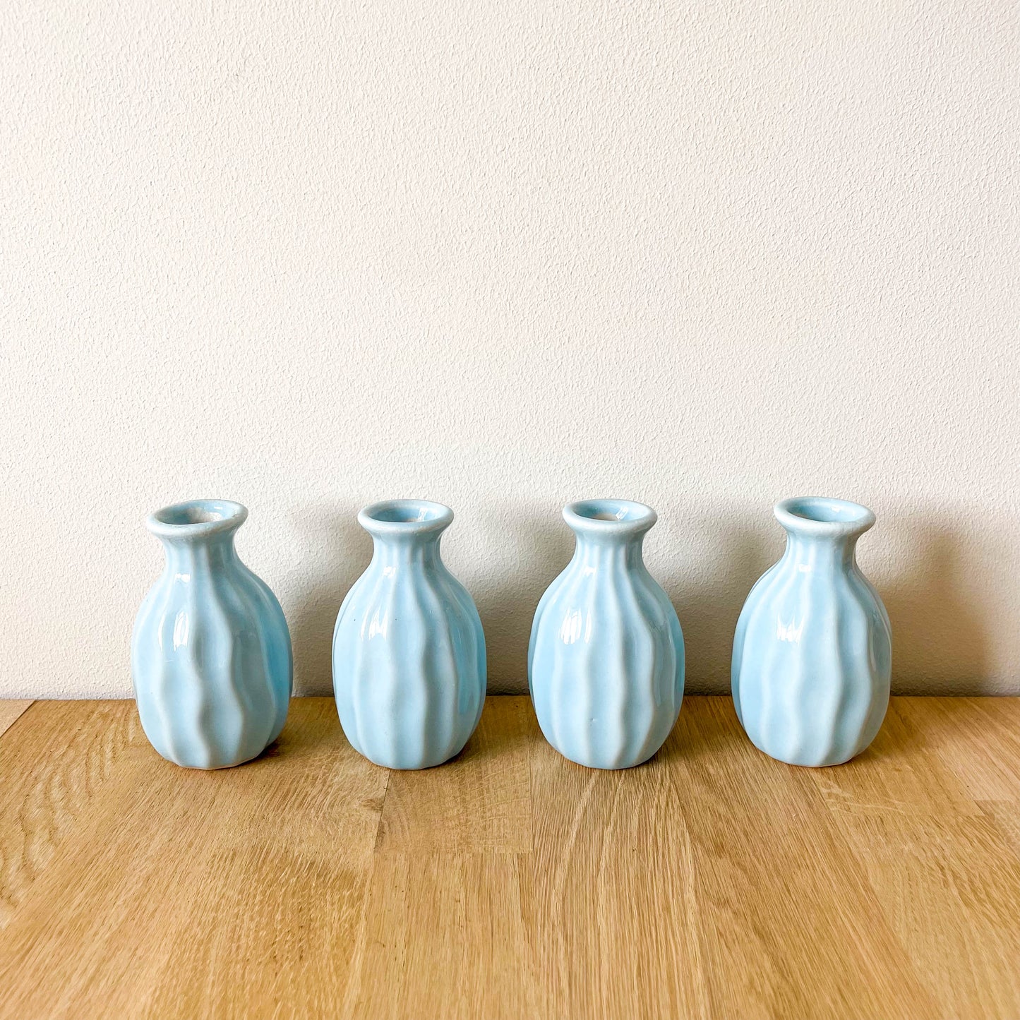 Mini Ceramic Vase - Blue - SECONDS