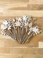MYSTERY BOX - 10x Mini Wooden Flower Stems - Unfinished - Paint Your Own