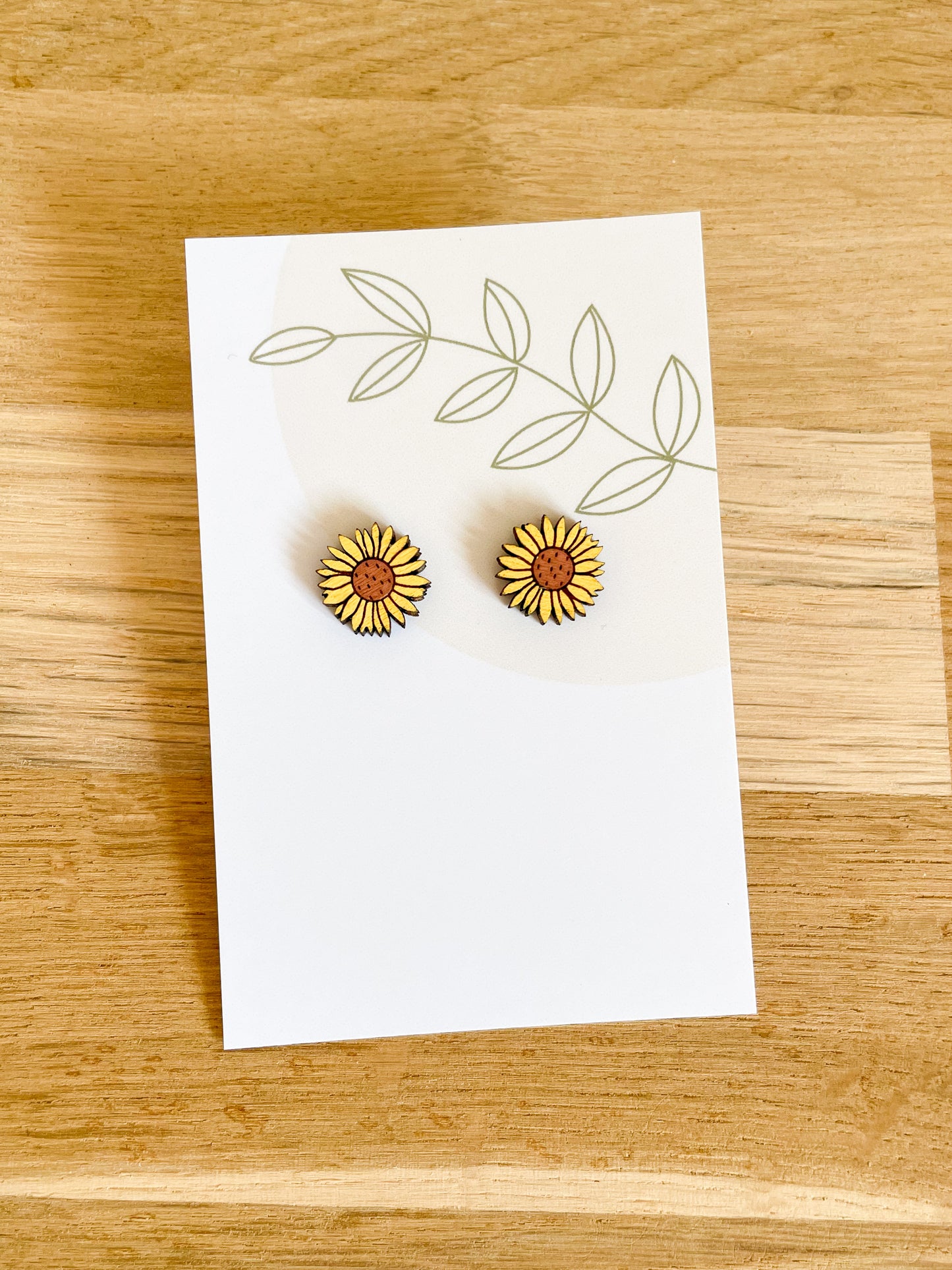 Sunflower Stud Earrings
