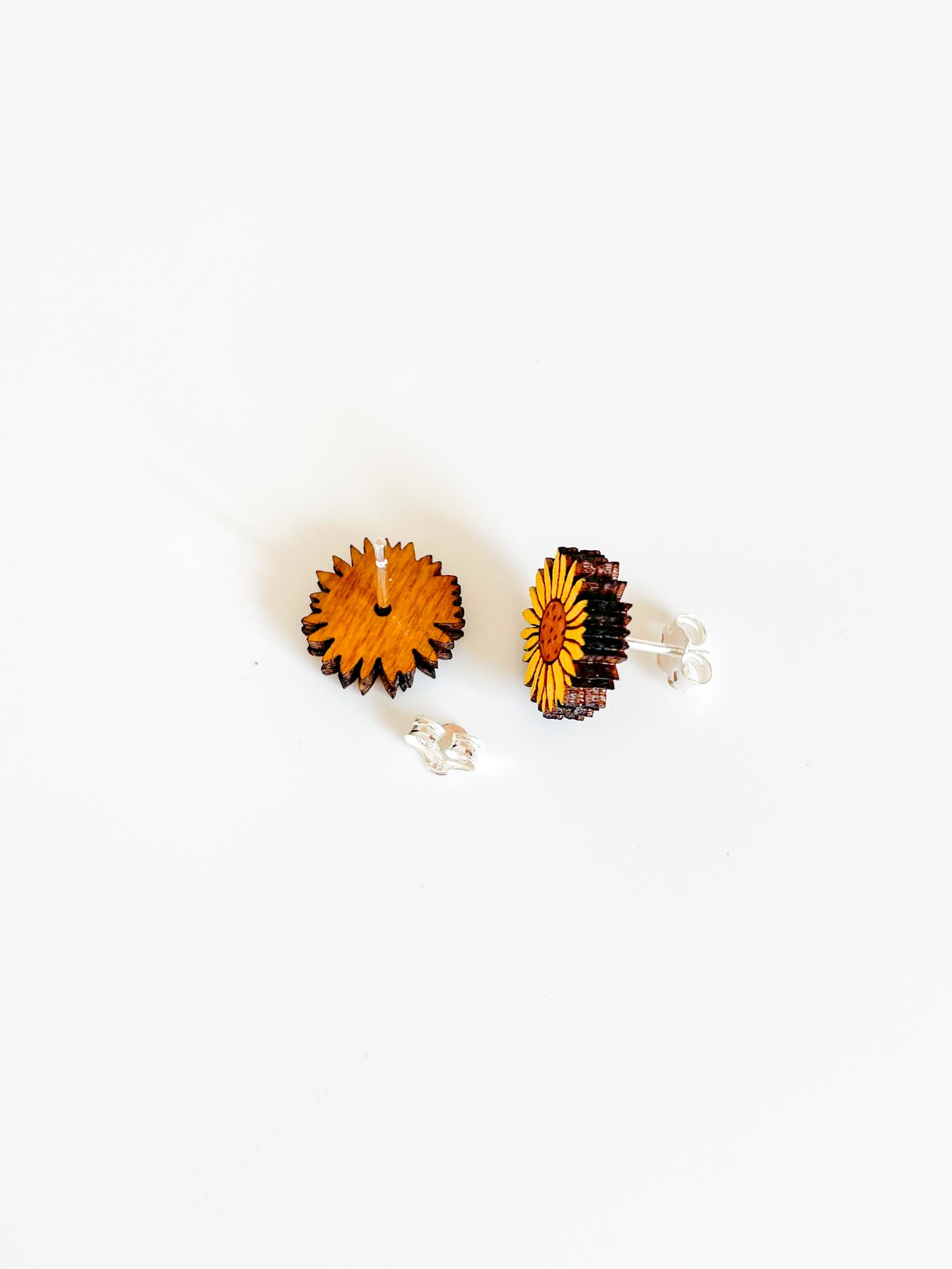 Sunflower Stud Earrings