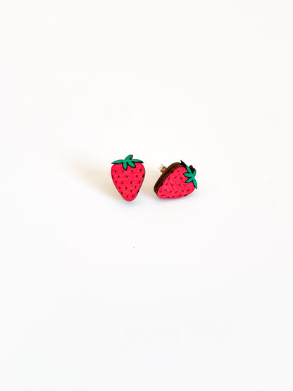 Strawberry Stud Earrings