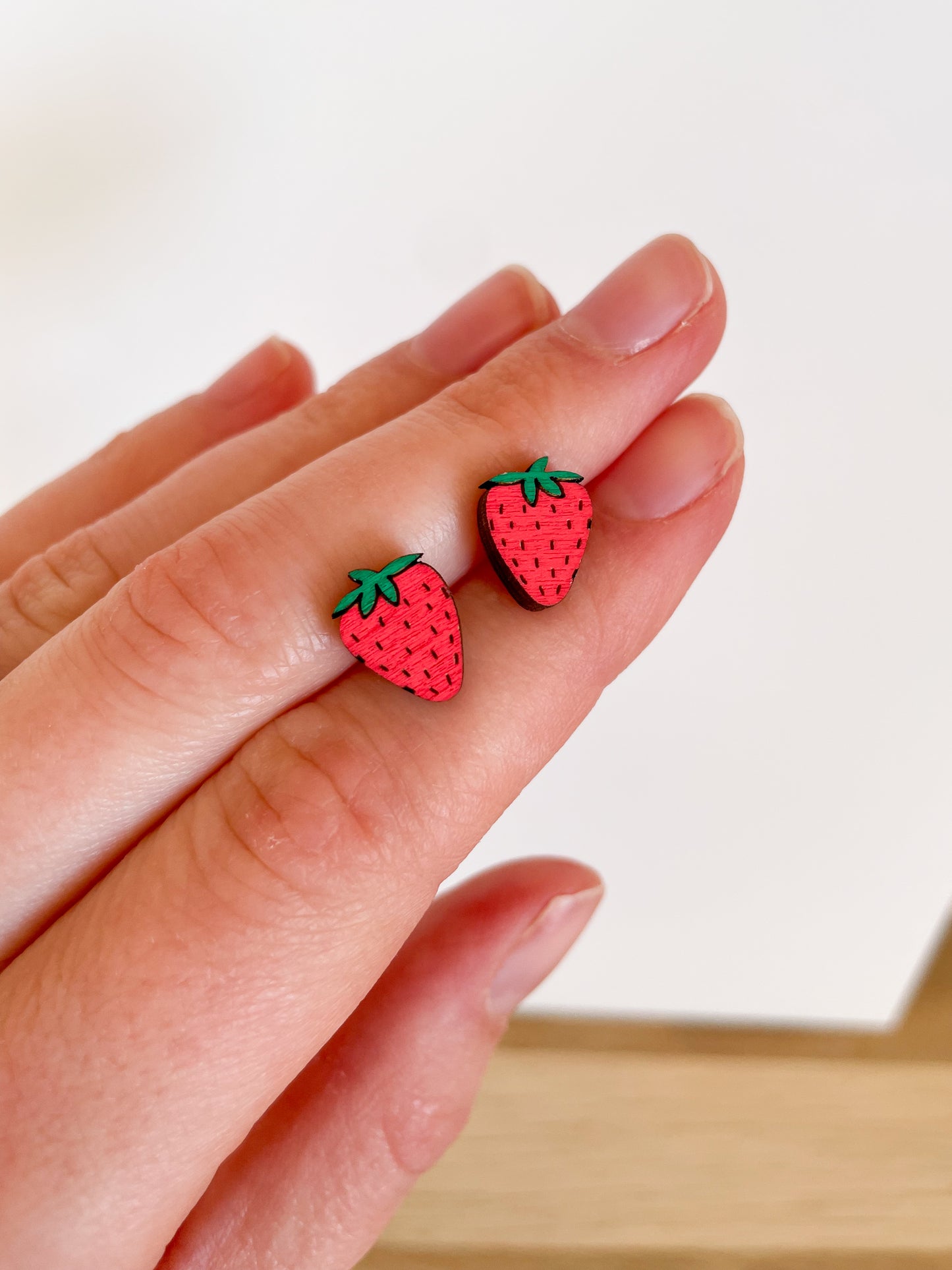 Strawberry Stud Earrings