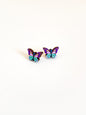 Colourful Butterfly Stud Earrings