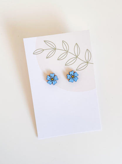 Forget Me Not Stud Earrings