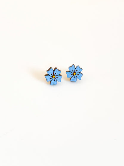 Forget Me Not Stud Earrings
