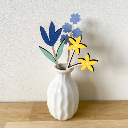 Paint Your Own Mini Flowers - Craft Kit