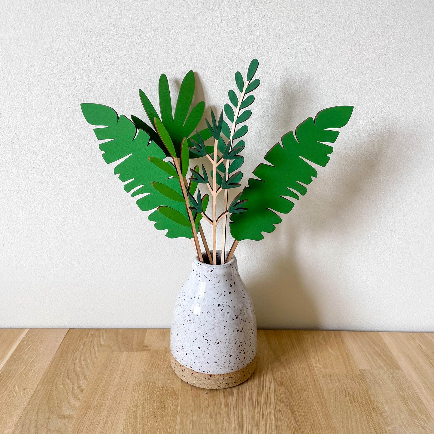 Large Individual Wooden Flower Stems - Hand Painted - END OF LINE