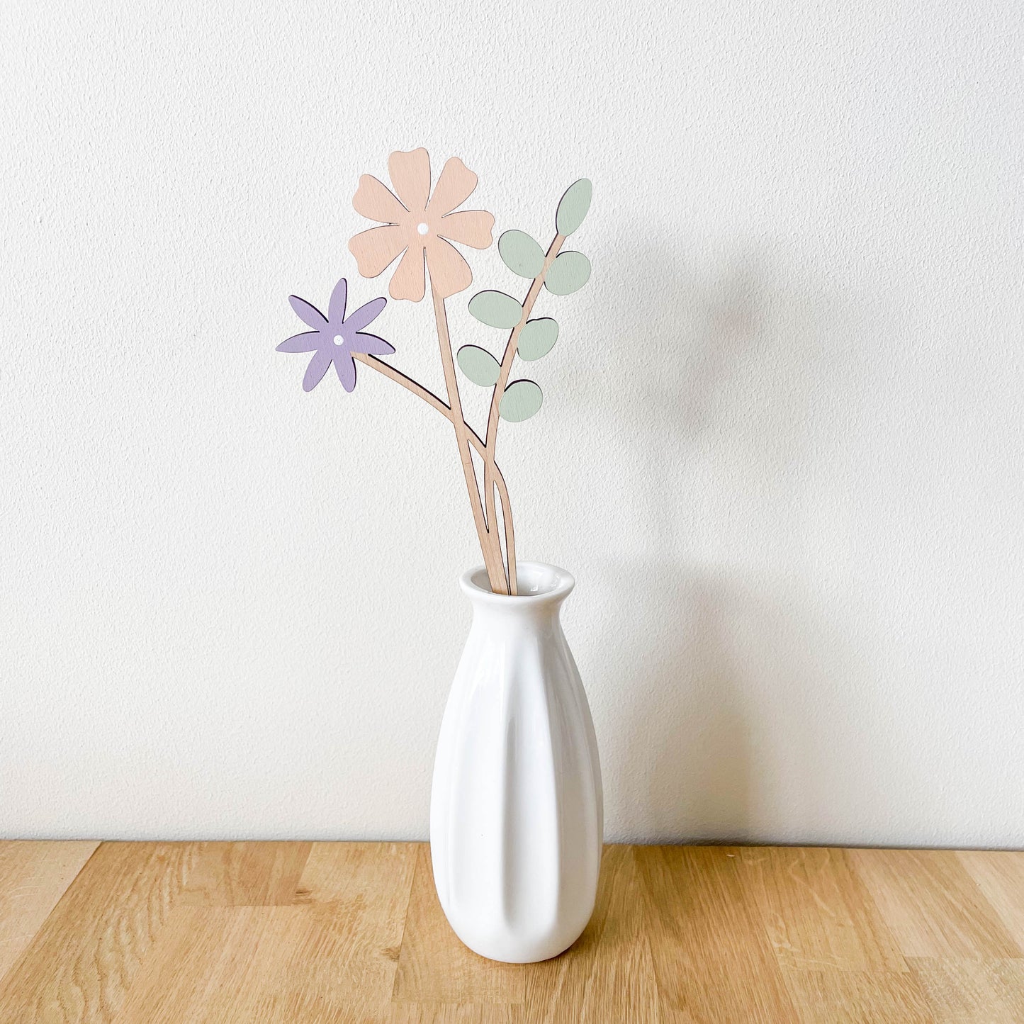 Multi Flower Stem - Painted/Unpainted - END OF LINE