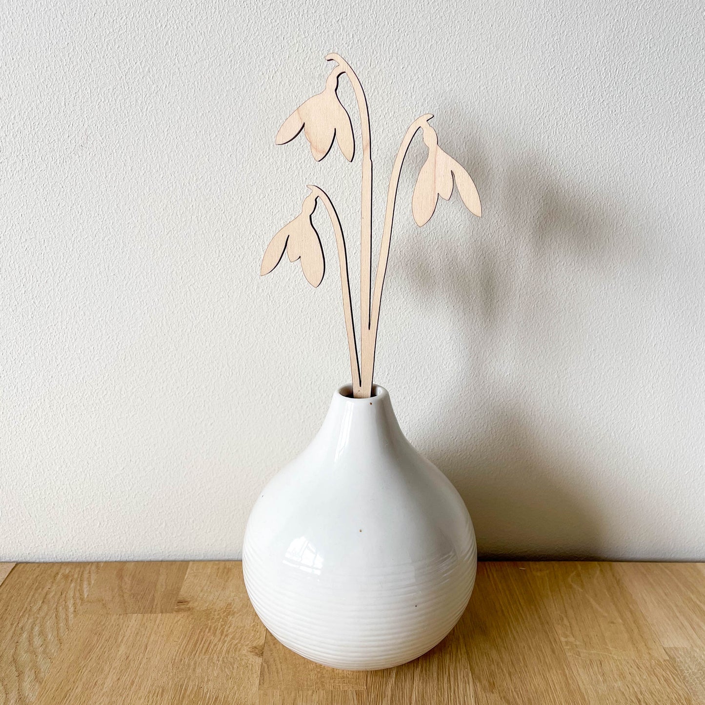 Snowdrop Multi Flower Stem - Painted/Unpainted - END OF LINE/SECOND