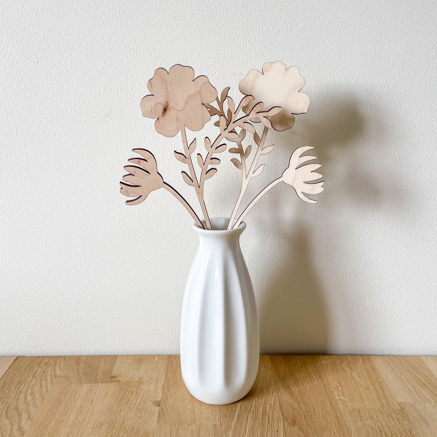 Multi Flower Stem - Unpainted - END OF LINE