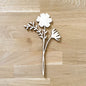 Multi Flower Stem - Unpainted - END OF LINE