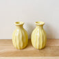 Mini Ceramic Vase - Yellow - SECONDS