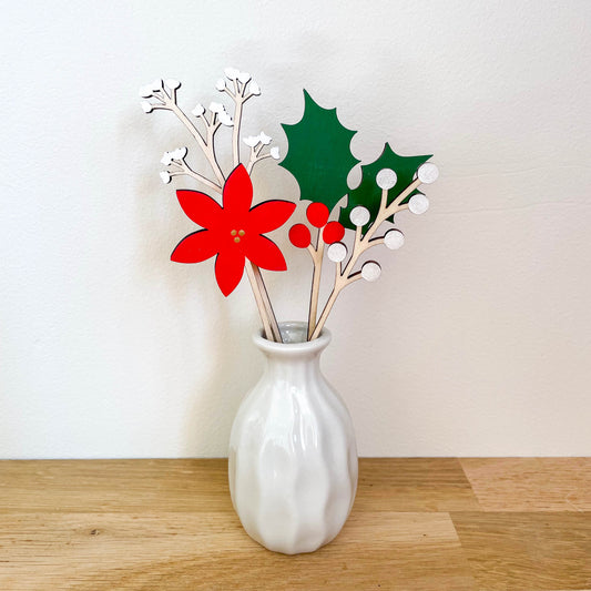Christmas Flower Bunch - END OF LINE
