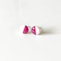 Half and Half Stud Earrings