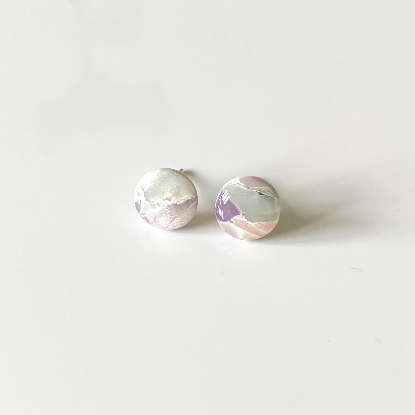 Marble Stud Earrings