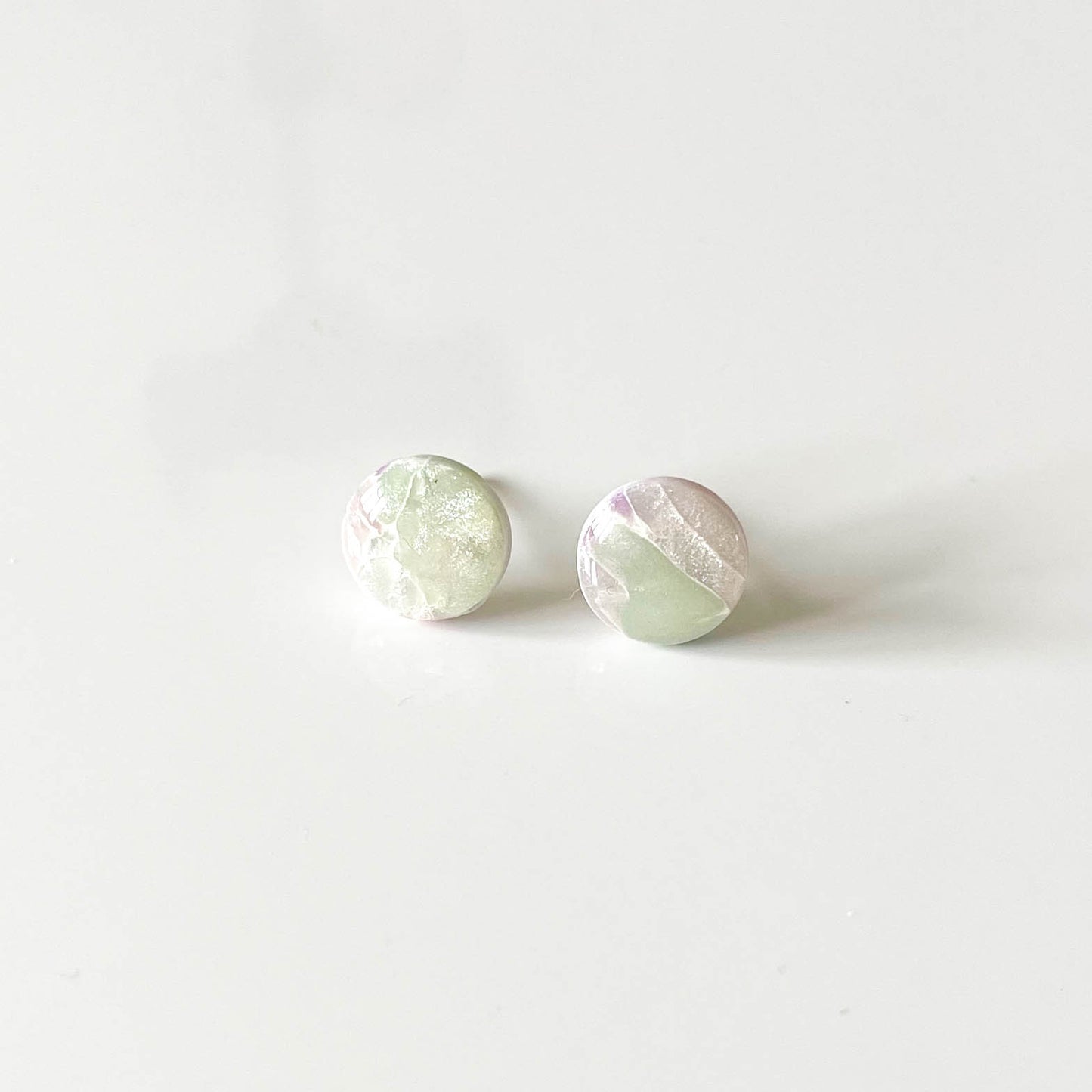 Marble Stud Earrings