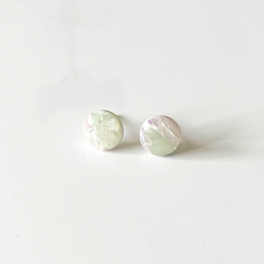 Marble Stud Earrings