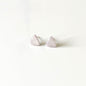 Triangle Light Purple Stud Earrings