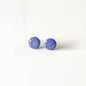 Purple Shimmer Stud Earrings