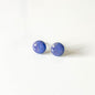 Purple Shimmer Stud Earrings