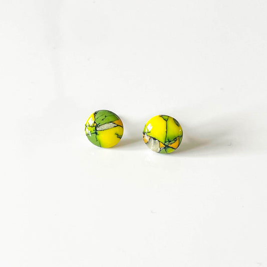 Marble Stud Earrings