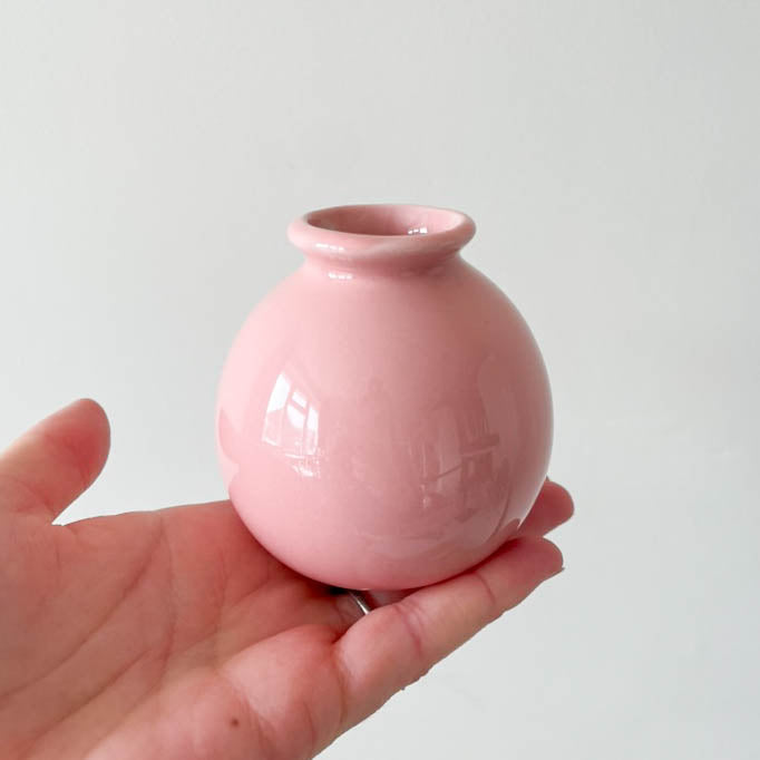 Mini Round Ceramic Vase