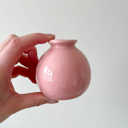 Mini Round Ceramic Vase