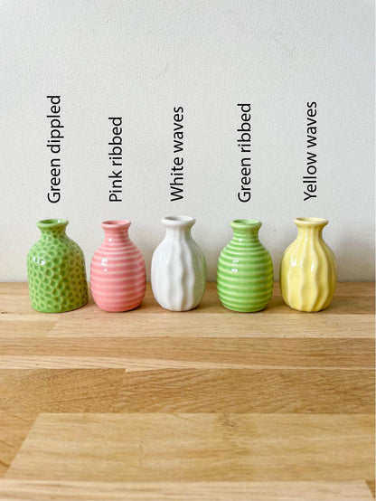 Colourful Mini Ceramic Vase